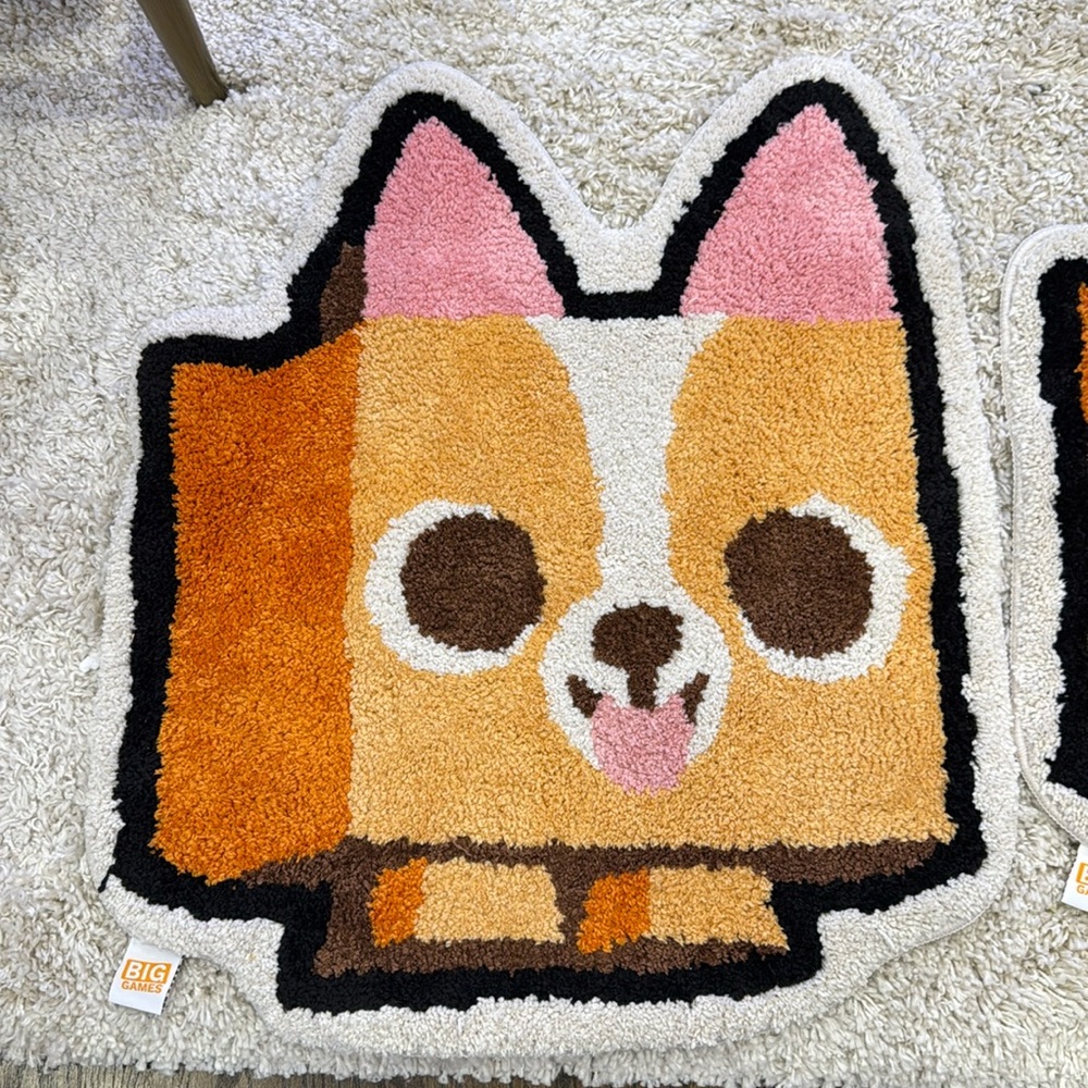 Pet simulator x BIG GAMES CORGI RUG